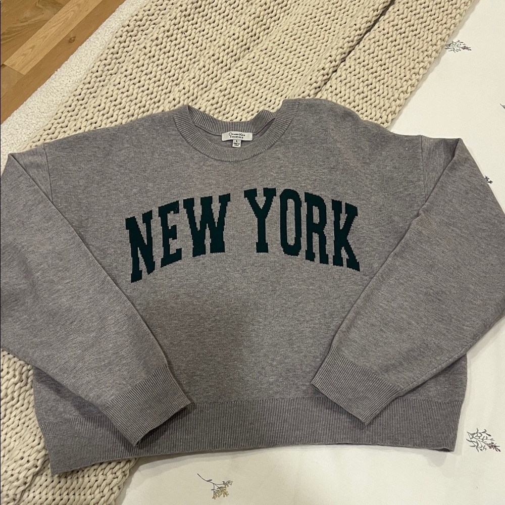 Gray New York Sweater